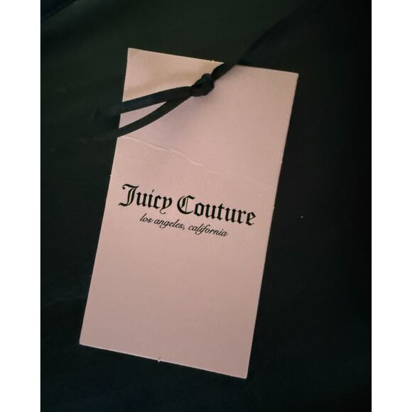 Juicy Couture Mini Backpack Black Faux Leather Gold Hardware New with Tags - Picture 5 of 8